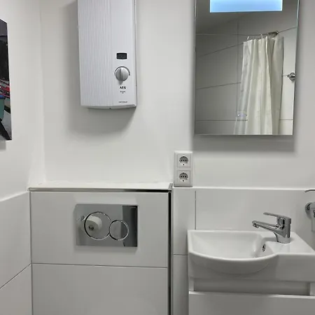 Skyline Airport Bhf Kostenlos Parken 29qm 아파트
